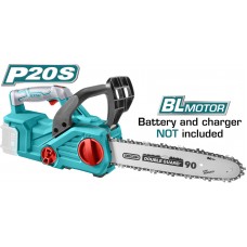 Total Αλυσοπρίονο Μπαταρίας Solo Brushless 20V 4kg με Λάμα 30cm TGSLI2001